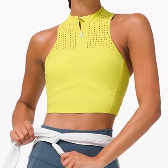 Lululemon Unleashed Strength Sports Bra Teal Color. - Picture 8 of 9